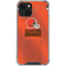 NFL Cleveland Browns Team Jersey iPhone 13 Mini Clear Case