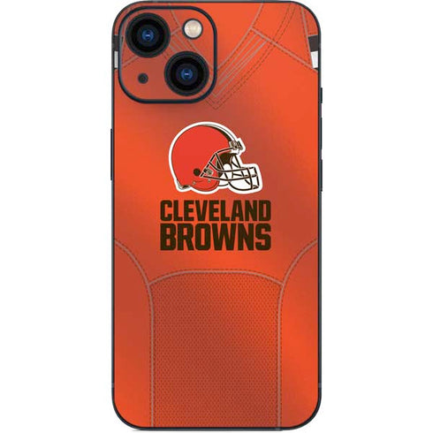 NFL Cleveland Browns Team Jersey iPhone 13 Mini Skin