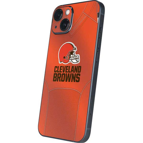 NFL Cleveland Browns Team Jersey iPhone 14 Plus Skin