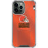 NFL Cleveland Browns Team Jersey iPhone 14 Pro Max Clear Case