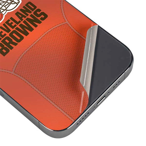 NFL Cleveland Browns Team Jersey iPhone 14 Pro Max Skin