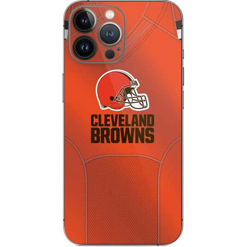 NFL Cleveland Browns Team Jersey iPhone 14 Pro Max Skin