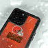 NFL Cleveland Browns Team Jersey iPhone 14 Pro Max Waterproof Case