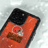 NFL Cleveland Browns Team Jersey iPhone 14 Pro Waterproof Case