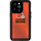NFL Cleveland Browns Team Jersey iPhone 14 Pro Waterproof Case