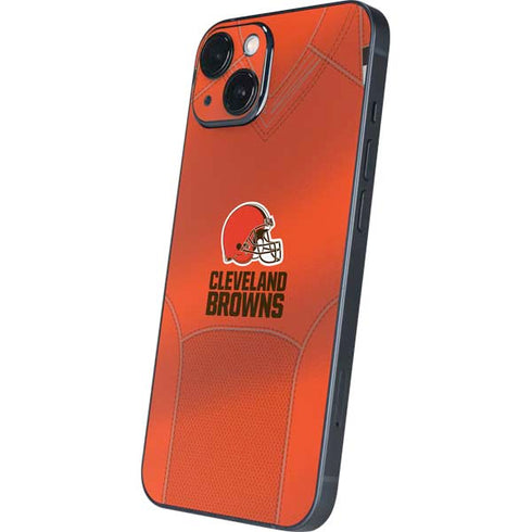 NFL Cleveland Browns Team Jersey iPhone 15 Skin