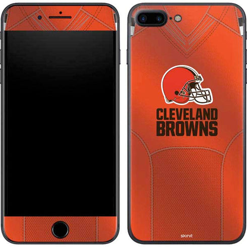 NFL Cleveland Browns Team Jersey iPhone 8 Plus Skin