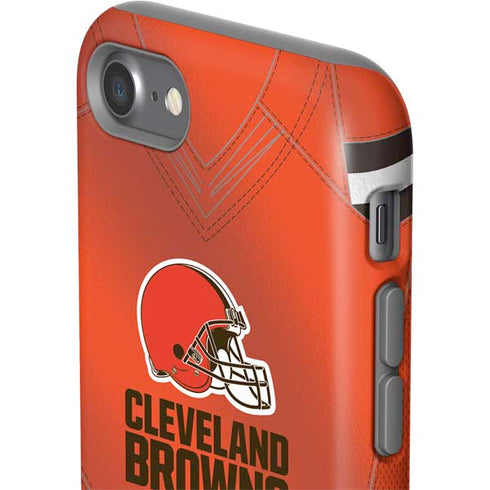 NFL Cleveland Browns Team Jersey iPhone SE (2nd & 3rd Gen) Pro Case