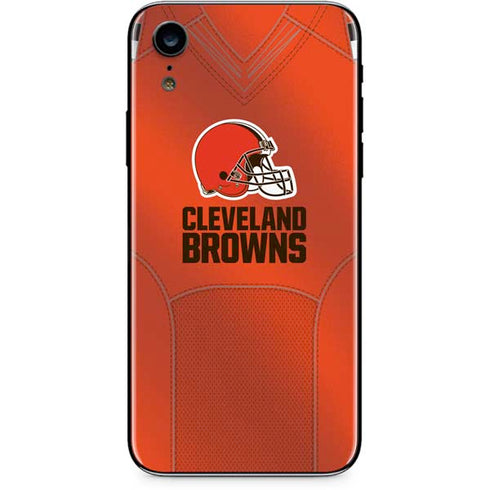NFL Cleveland Browns Team Jersey iPhone XR Skin