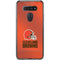 NFL Cleveland Browns Team Jersey LG K51/Q51 Clear Case