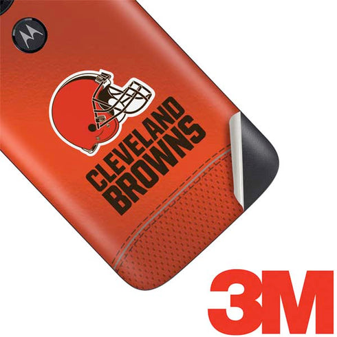 NFL Cleveland Browns Team Jersey Moto E5 Play Skin