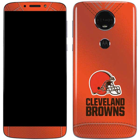 NFL Cleveland Browns Team Jersey Moto E5 Plus Skin