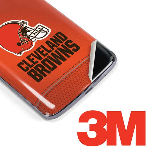 NFL Cleveland Browns Team Jersey Moto E5 Plus Skin