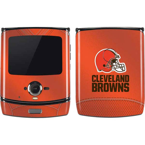 NFL Cleveland Browns Team Jersey Motorola RAZR Skin