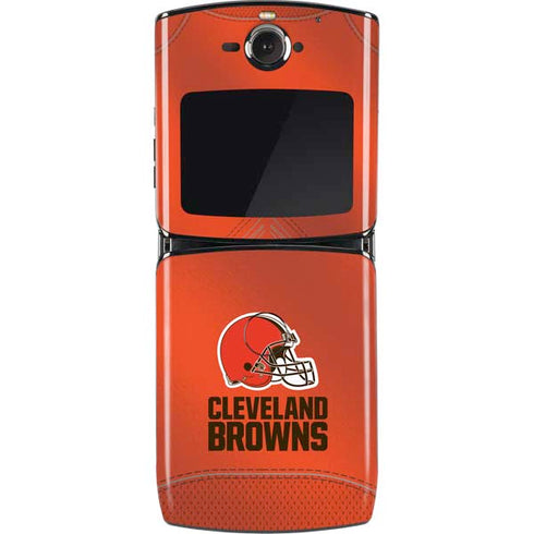 NFL Cleveland Browns Team Jersey Motorola RAZR Skin