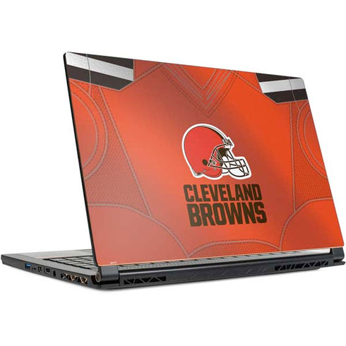NFL Cleveland Browns Team Jersey MSI GS65 Stealth Laptop Skin