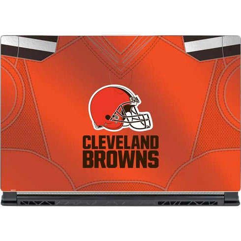 NFL Cleveland Browns Team Jersey MSI GS65 Stealth Laptop Skin