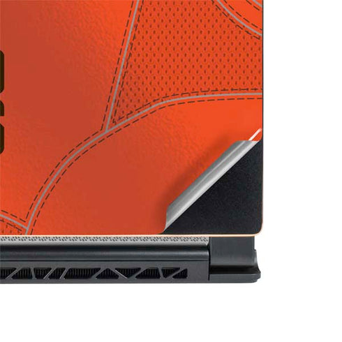 NFL Cleveland Browns Team Jersey MSI GS65 Stealth Laptop Skin