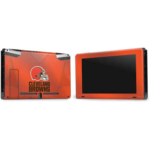 NFL Cleveland Browns Team Jersey Nintendo Switch Bundle Skin