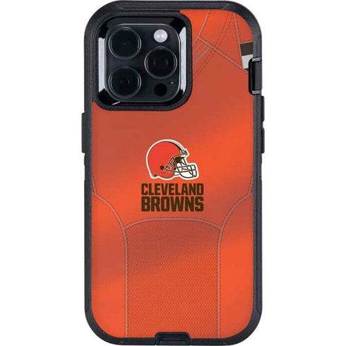 NFL Cleveland Browns Team Jersey Otterbox Defender iPhone Skin