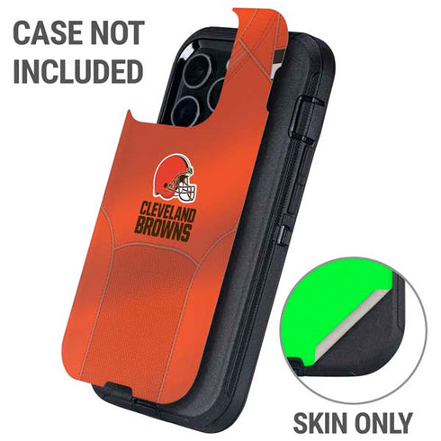 NFL Cleveland Browns Team Jersey Otterbox Defender iPhone Skin