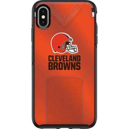 NFL Cleveland Browns Team Jersey Otterbox Symmetry iPhone Skin