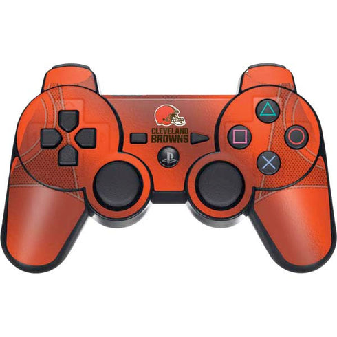 NFL Cleveland Browns Team Jersey PS3 Dual Shock wireless controller Skin
