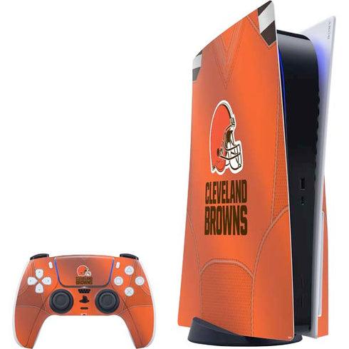 NFL Cleveland Browns Team Jersey PS5 Bundle Skin