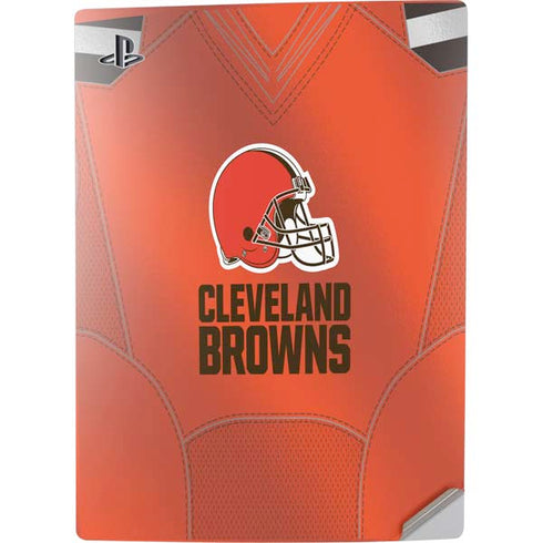 NFL Cleveland Browns Team Jersey PS5 Digital Edition Console Skin