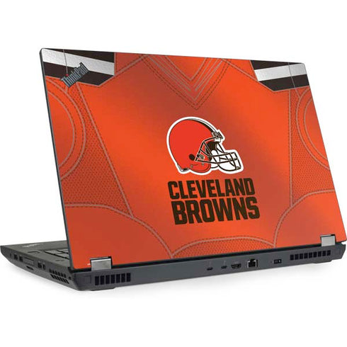 NFL Cleveland Browns Team Jersey Lenovo ThinkPad Skin
