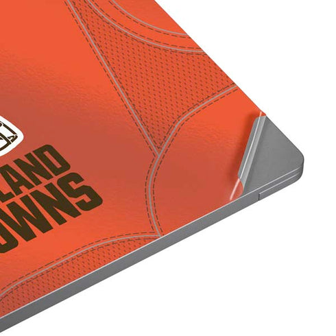 NFL Cleveland Browns Team Jersey Universal Laptop 18in (14.6 x 10.6in) Skin
