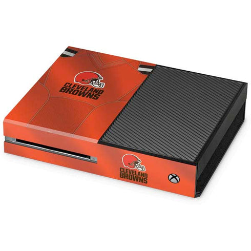 NFL Cleveland Browns Team Jersey Xbox One Console Skin