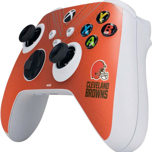 NFL Cleveland Browns Team Jersey Xbox Series S Controller Skin