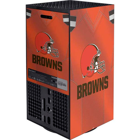 NFL Cleveland Browns Team Jersey Xbox Series X Bundle Skin