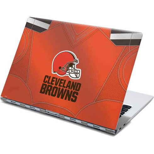 NFL Cleveland Browns Team Jersey Yoga 910 2-in-1 14in Touch-Screen Skin