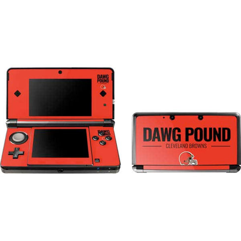 NFL Cleveland Browns Team Motto 3DS (2011) Skin