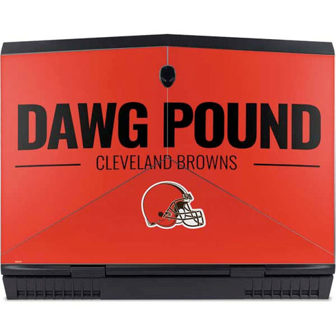 NFL Cleveland Browns Team Motto Dell Alienware Skin