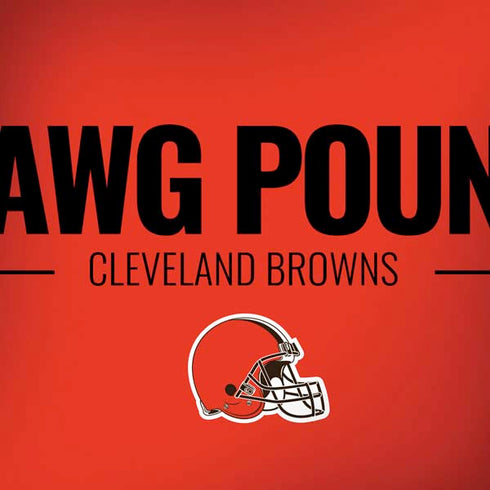NFL Cleveland Browns Team Motto Dell Alienware Skin