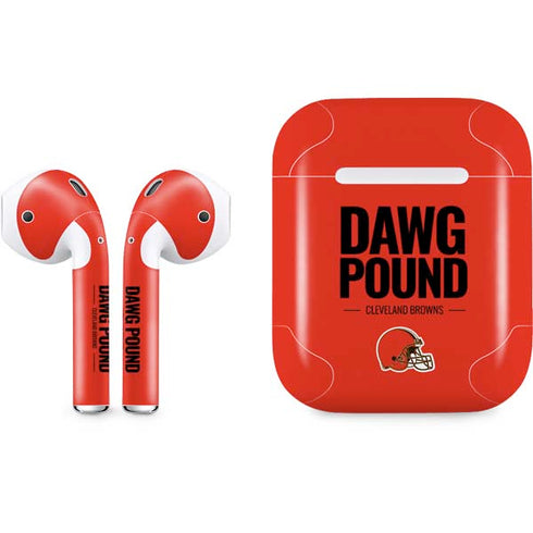 NFL Cleveland Browns Team Motto Apple AirPods Skin