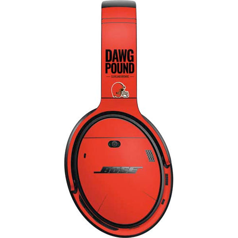 NFL Cleveland Browns Team Motto Bose QuietComfort 35 Headphones Skin