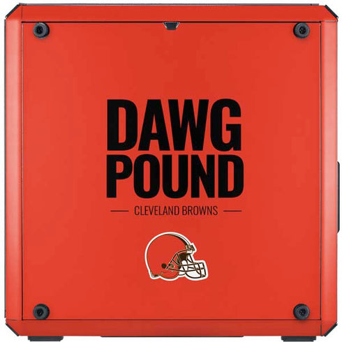 NFL Cleveland Browns Team Motto Cooler Master MasterBox Q300L Mini Tower Skin