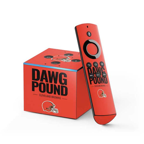 NFL Cleveland Browns Team Motto Fire TV Cube Skin