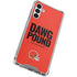 NFL Cleveland Browns Team Motto Galaxy A13 5G Clear Case