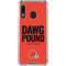 NFL Cleveland Browns Team Motto Galaxy A30 Clear Case