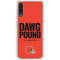 NFL Cleveland Browns Team Motto Galaxy A50 Clear Case