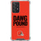 NFL Cleveland Browns Team Motto Galaxy A52 5G Clear Case