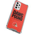 NFL Cleveland Browns Team Motto Galaxy A53 5G Clear Case