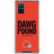 NFL Cleveland Browns Team Motto Galaxy A71 5G Clear Case