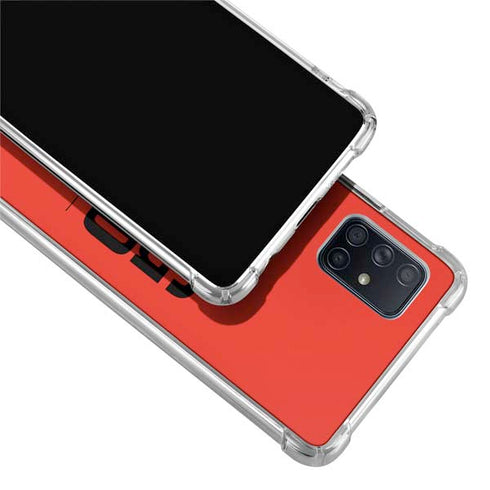 NFL Cleveland Browns Team Motto Galaxy A71 5G Clear Case