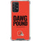 NFL Cleveland Browns Team Motto Galaxy A72 5G Clear Case